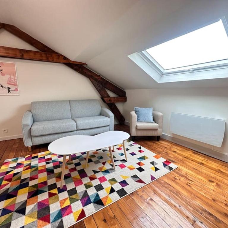Cosy T2 vue Cathédrale, place du forum climatisé - Apartment mit 1 Schlafzimmer - 22