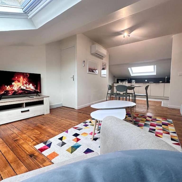 Cosy T2 vue Cathédrale, place du forum climatisé - Apartment mit 1 Schlafzimmer - 4