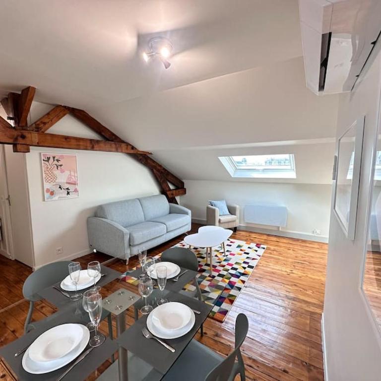 Cosy T2 vue Cathédrale, place du forum climatisé - Apartment mit 1 Schlafzimmer - 3