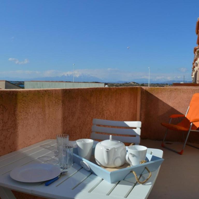 Appart 3 pièces mezz 6 couchages PORT LEUCATE NATURISME PL010-1406 - Appartement avec Balcon - 1