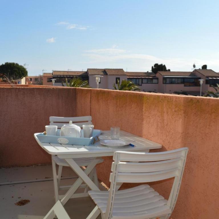 Appart 3 pièces mezz 6 couchages PORT LEUCATE NATURISME PL010-1406 - Appartement avec Balcon - 11