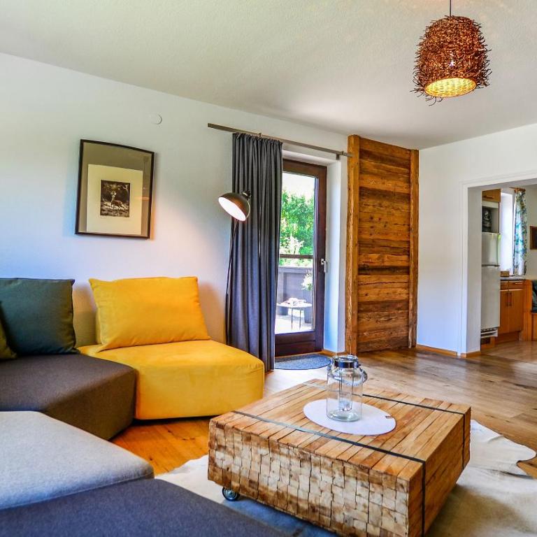 Ferienhaus Auschmiede - Apartment mit 2 Schlafzimmern, Balkon und Terrasse - 1 - 5