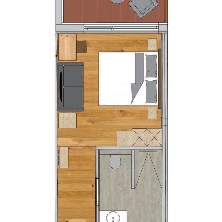 Jaga Alm - Doppelzimmer mit Balkon - 3