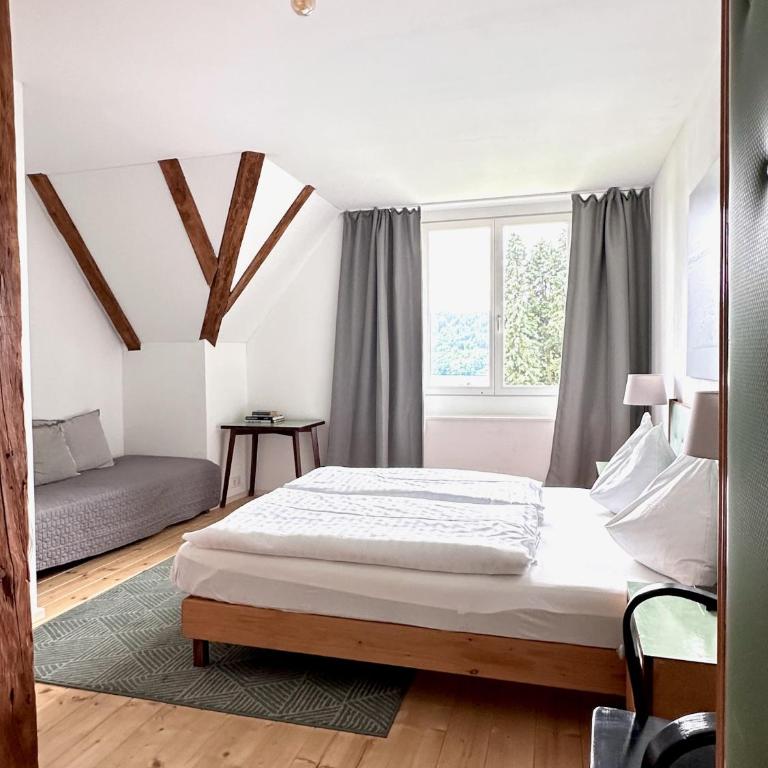Villa Parkschlössl - Doppelzimmer mit Seeblick - 1