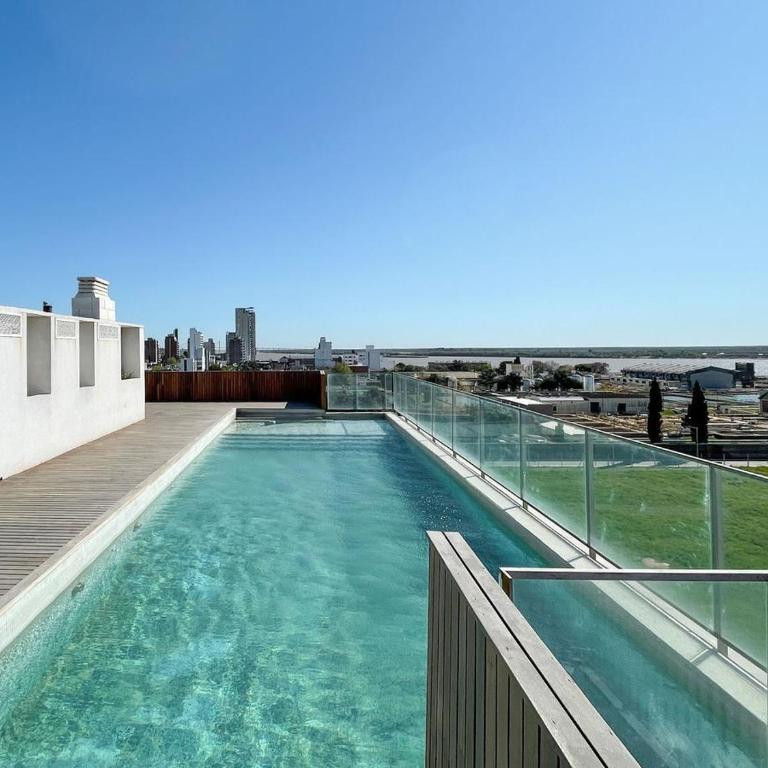 Alojate en METRA Puerto Norte, luminoso estudio con pileta, gym y balcon - Apartamento de 1 dormitorio - 15