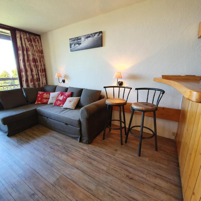 Studio cabine rénové 30m², Les Arcs 2000, capacité 4 personnes, balcon - Studio - 2
