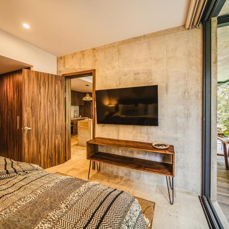 Waterworld 2BR on Cenote Pools and Gym Beach Club - Apartamento de 2 dormitorios - 48