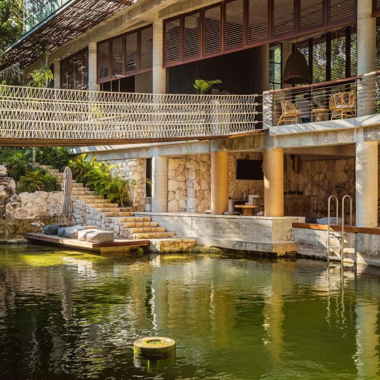 Waterworld 2BR on Cenote Pools and Gym Beach Club - Apartamento de 2 dormitorios - 11