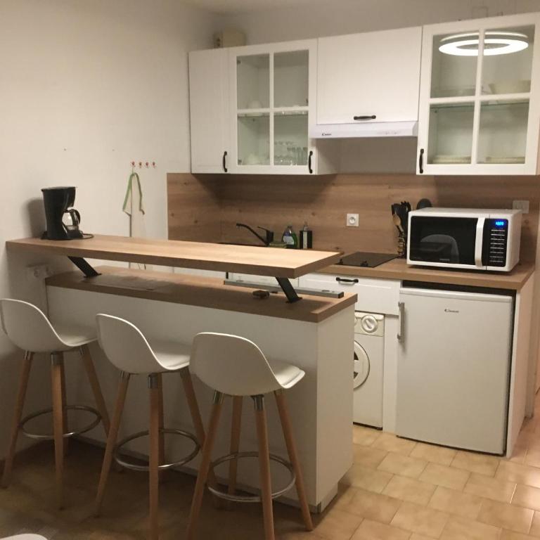Studio cabine dans résidence avec piscine - Apartment mit 1 Schlafzimmer - 1