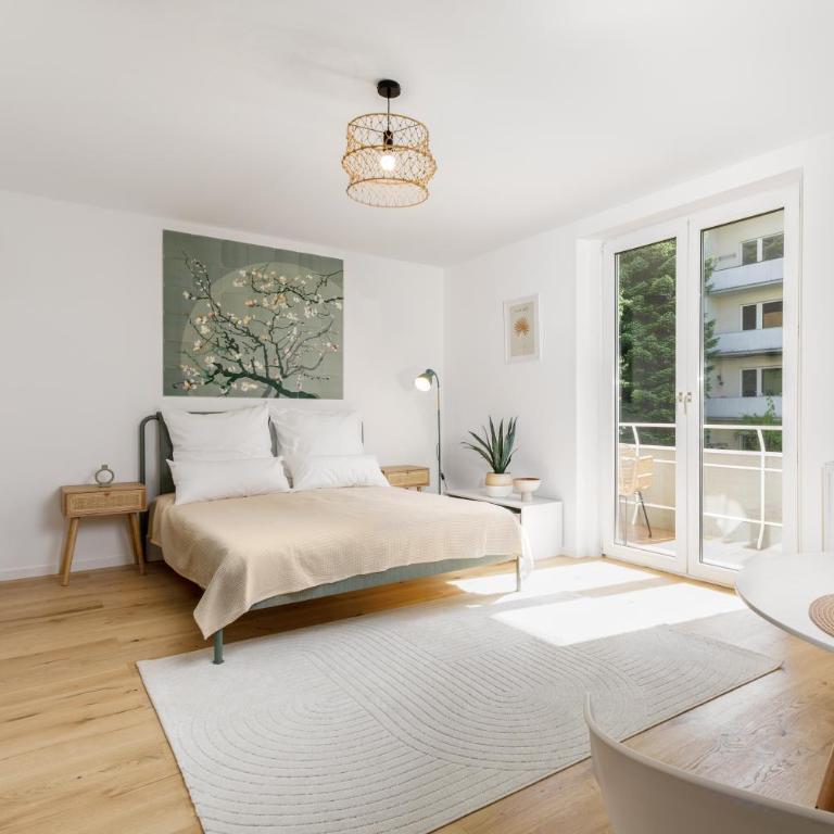 Design-Apartment in Linz mit Balkon - Apartment mit 1 Schlafzimmer - 1