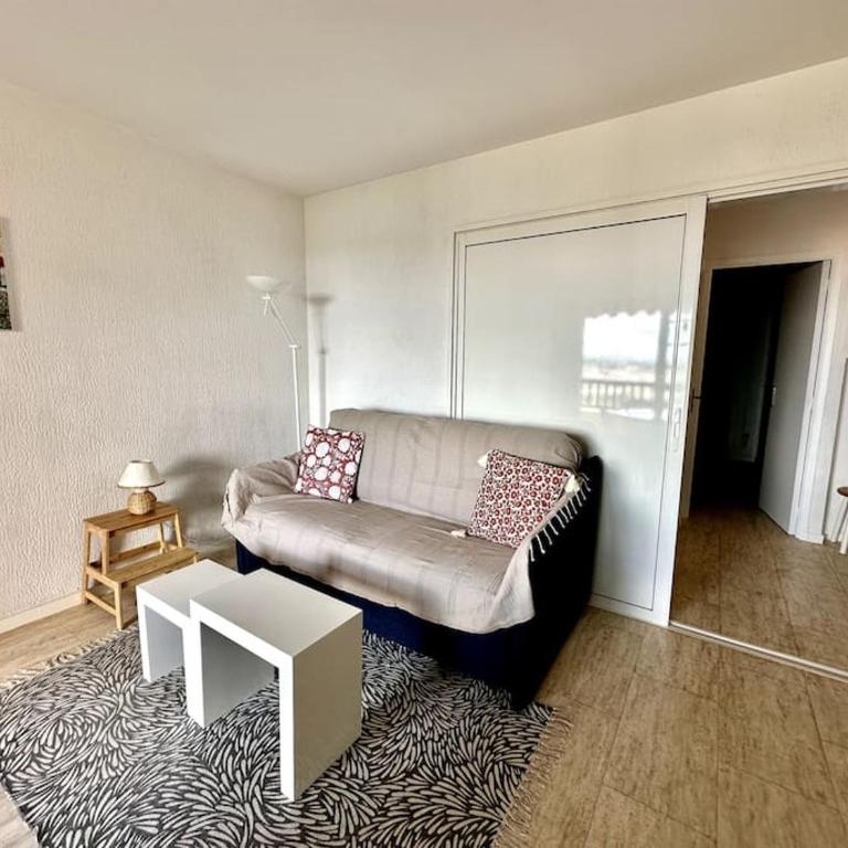 Appartement T2 vue mer parking Six Fours Sanary - Apartment mit 1 Schlafzimmer - 4