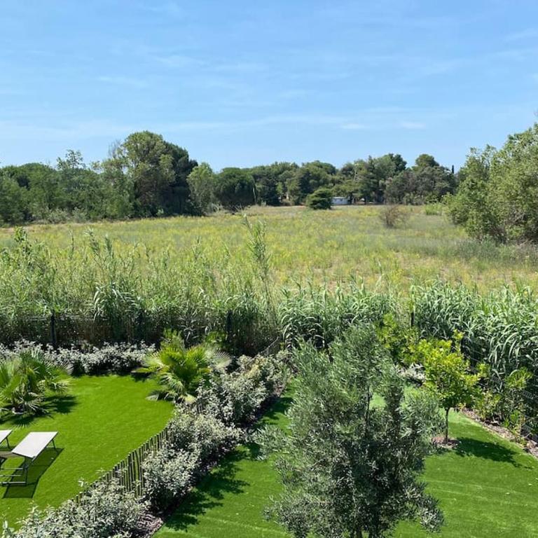 AGENCE JF IMMO - Apt 4 pers climatisation piscine et parking 300 m plages V0775 - Appartement 1 Chambre - 12