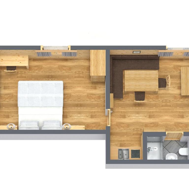 Apart Schneider - Apartment mit 1 Schlafzimmer und Balkon - 1