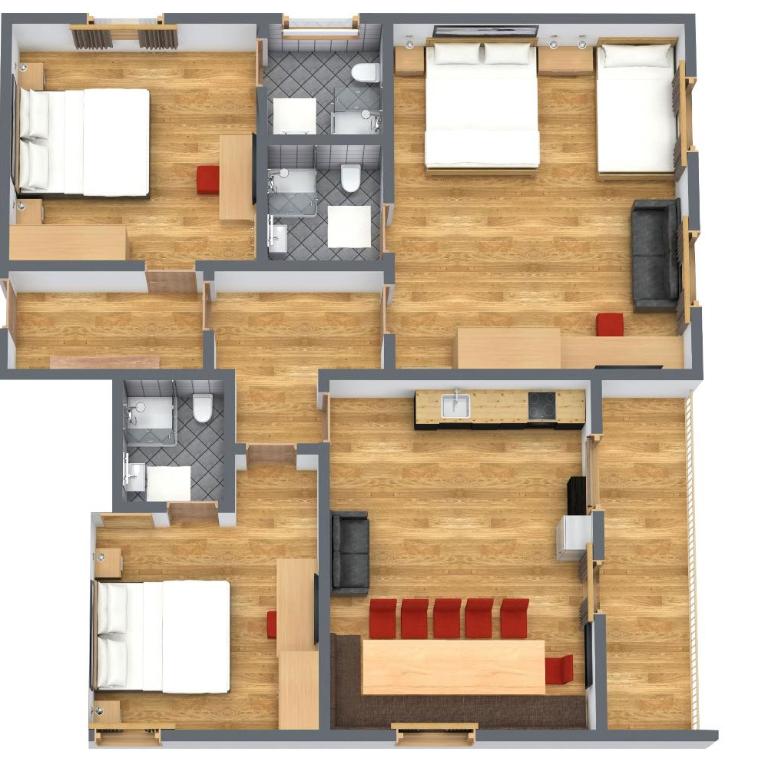 Apart Schneider - Apartment mit 3 Schlafzimmern - 1