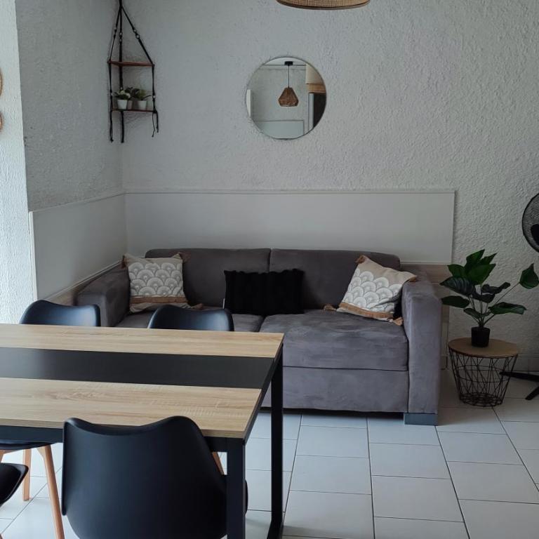 T2 RDC avec Jardin, Cap d'Agde, Secteur Falaise, 100 m plage, Clim, WIFI, Parking - Apartment mit 1 Schlafzimmer - 1