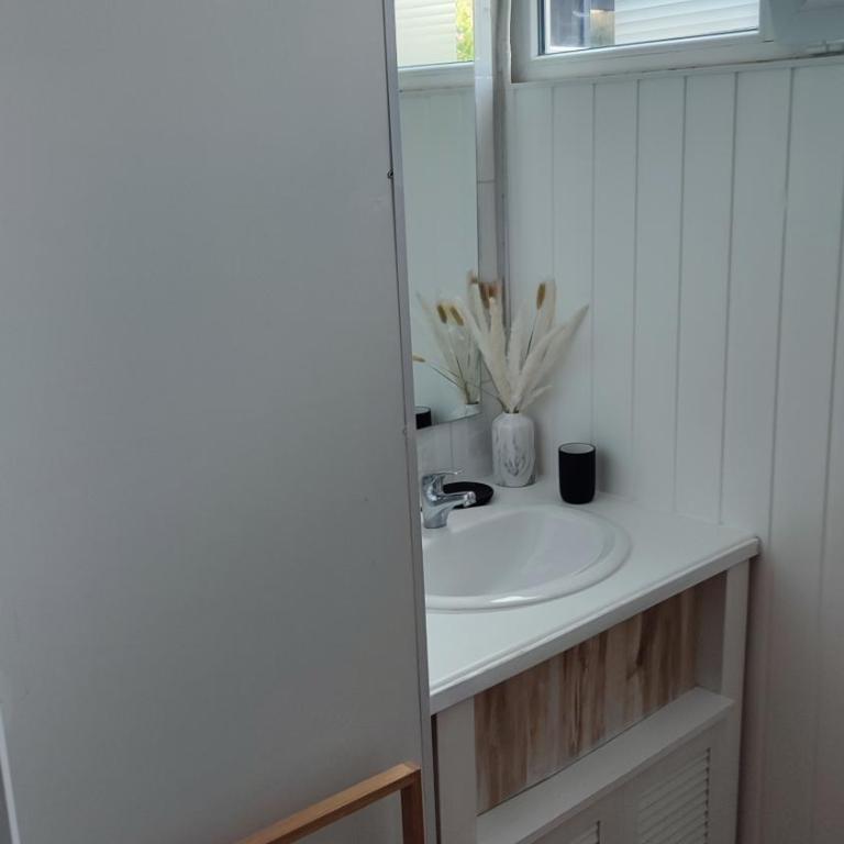 T2 RDC avec Jardin, Cap d'Agde, Secteur Falaise, 100 m plage, Clim, WIFI, Parking - Apartment mit 1 Schlafzimmer - 5