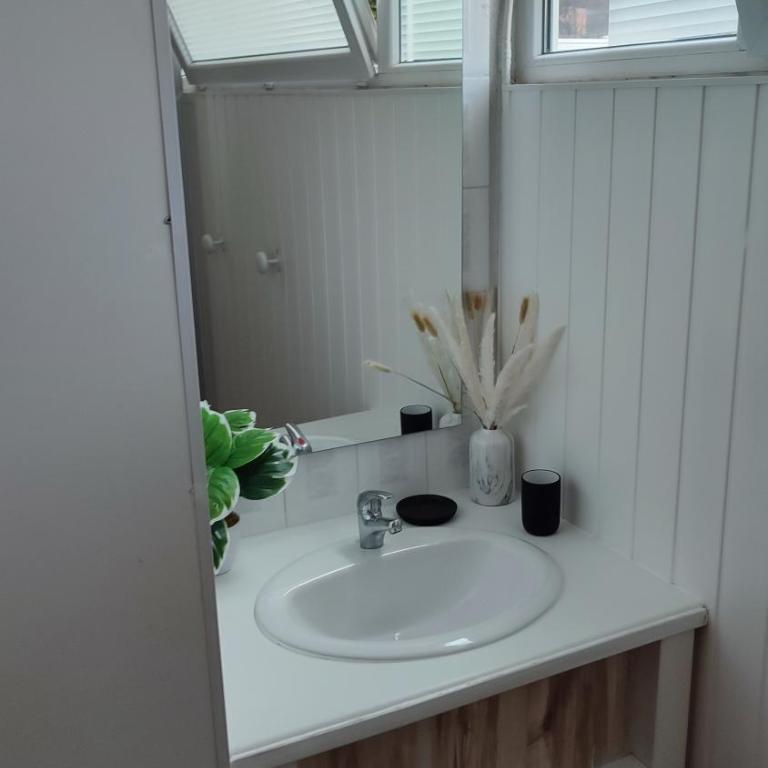 T2 RDC avec Jardin, Cap d'Agde, Secteur Falaise, 100 m plage, Clim, WIFI, Parking - Apartment mit 1 Schlafzimmer - 6