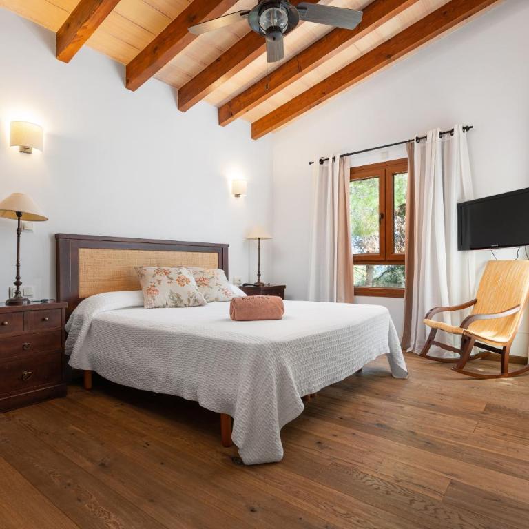 Finca es Foners en Felanitx con piscina y jacuzzis en suite - Villa - 44