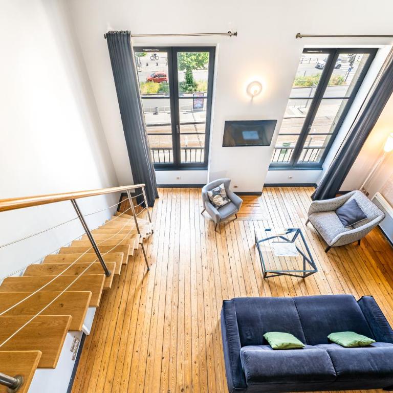 Appartement Climatisé 3 Chambres Vue Garonne - Maisonette-Apartment - 17