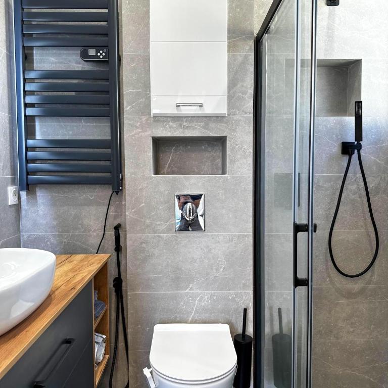 Chic Renovated Home - Nice Libération - Entire 2BR 2BA Apartment or Private Rooms with Private Bathrooms - AC and Garage on request - Appartement 2 Chambres - 9