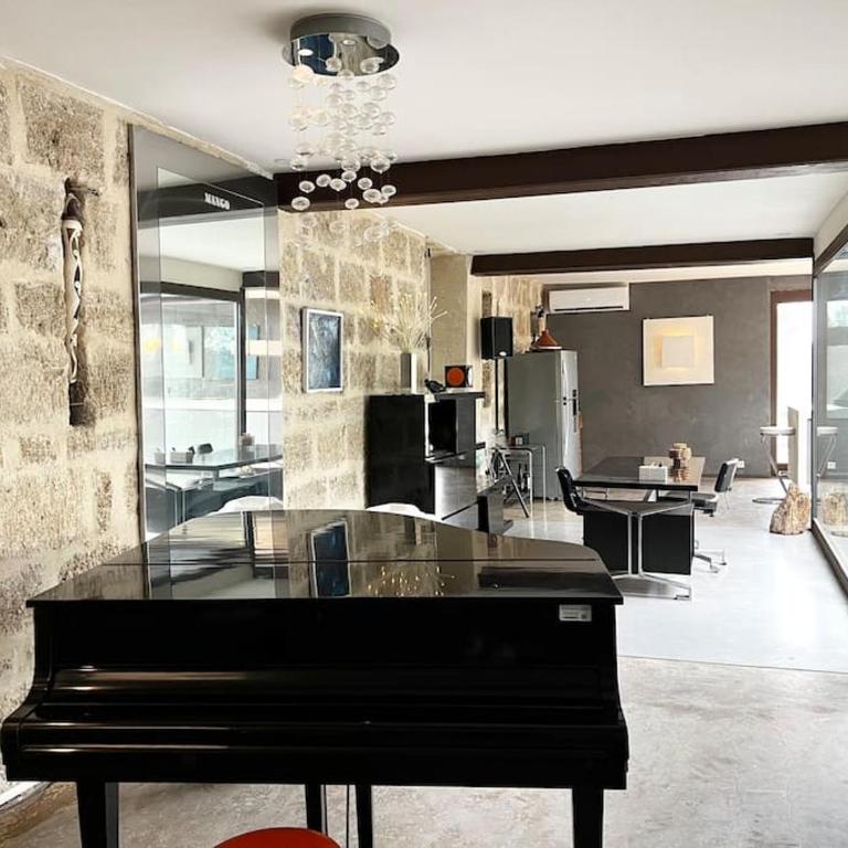 Grand loft proche du centre avec jardin et piscine - Villa - 7