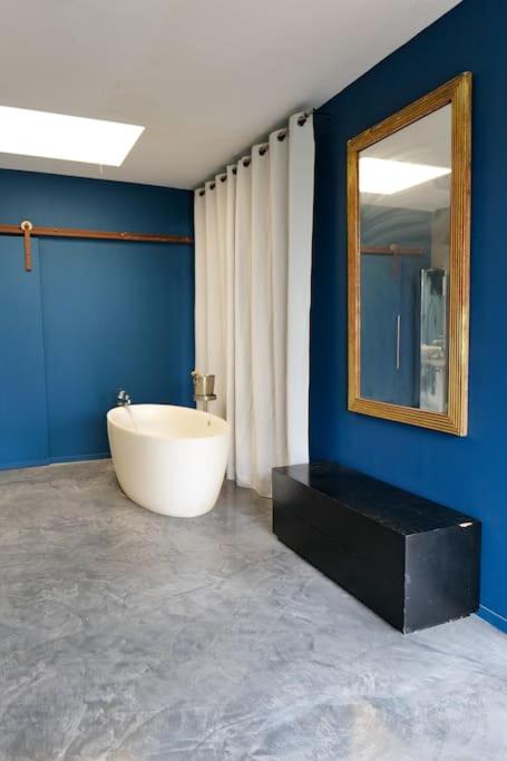 Grand loft proche du centre avec jardin et piscine - Villa - 50