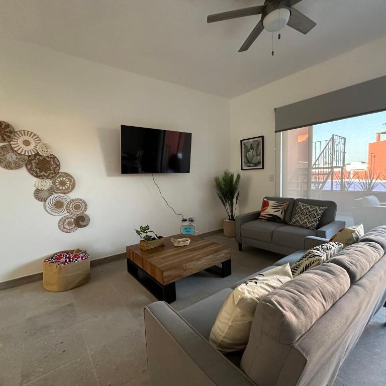 Departamento con Alberca, Jacuzzi, Spa y Padel - Apartment - 43