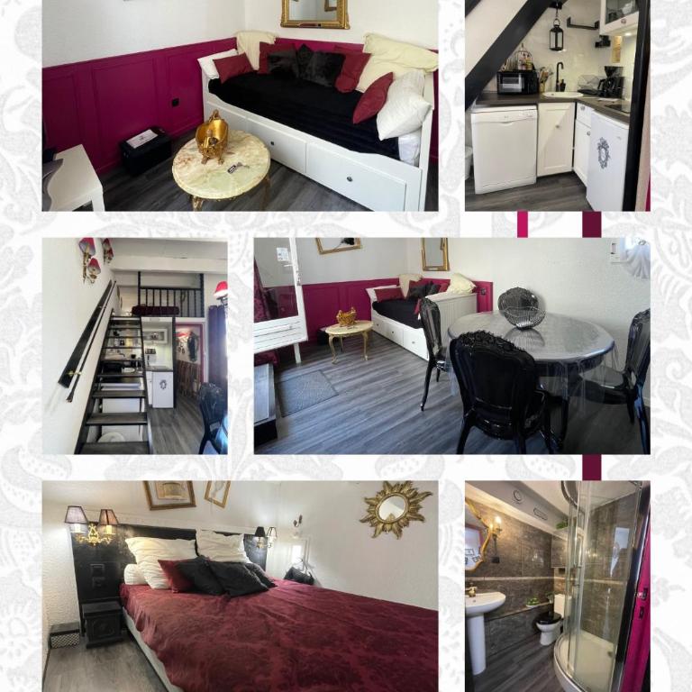 Studio Baroque - Clim - Parking - Pinède - Proche Village naturiste - One-Bedroom Apartment - 2