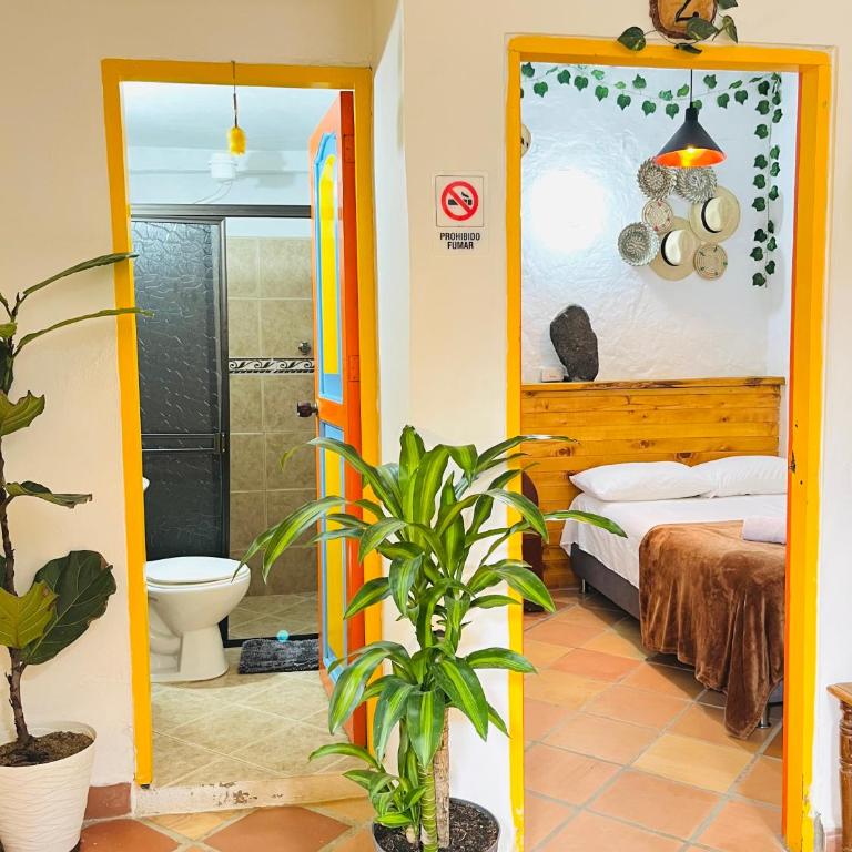 Casa de las Rocas Hostel - Budget Double Room - 5