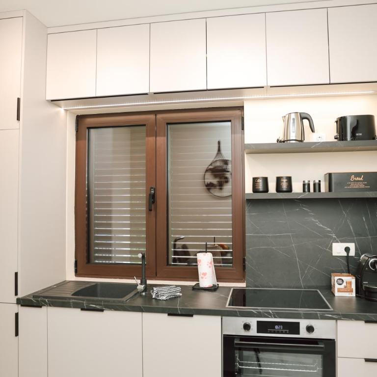 Apartments N & S - Private Parking & 1 minute to the Beach - Deluxe One Bedroom Apartment with Terrace - 26