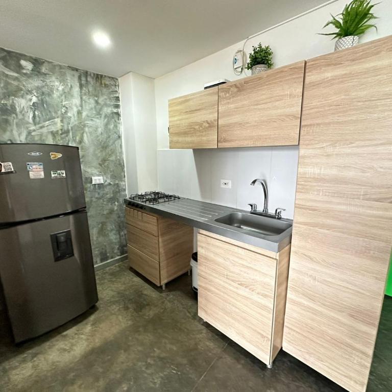 S805- Apartaestudio loft en el norte de Armenia - Apartamento de 1 dormitorio - 4