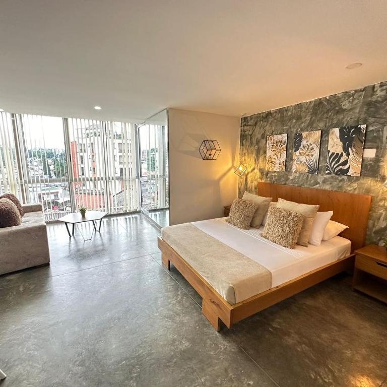 S805- Apartaestudio loft en el norte de Armenia - One-Bedroom Apartment - 12