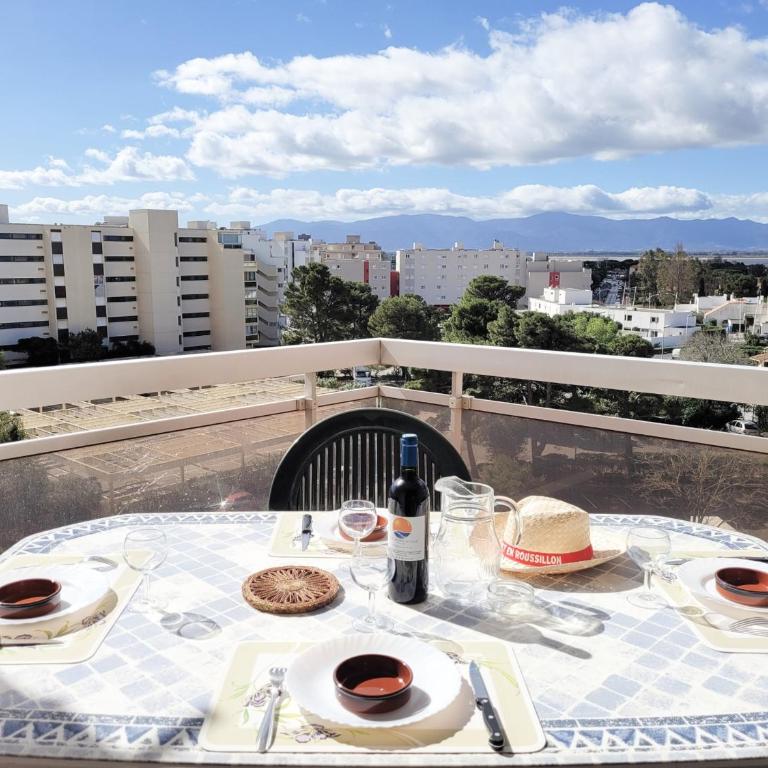 Canet-en-Roussillon T3, 5e étage, vue mer et Canigou - FR-1-794-113 - Appartamento - 16
