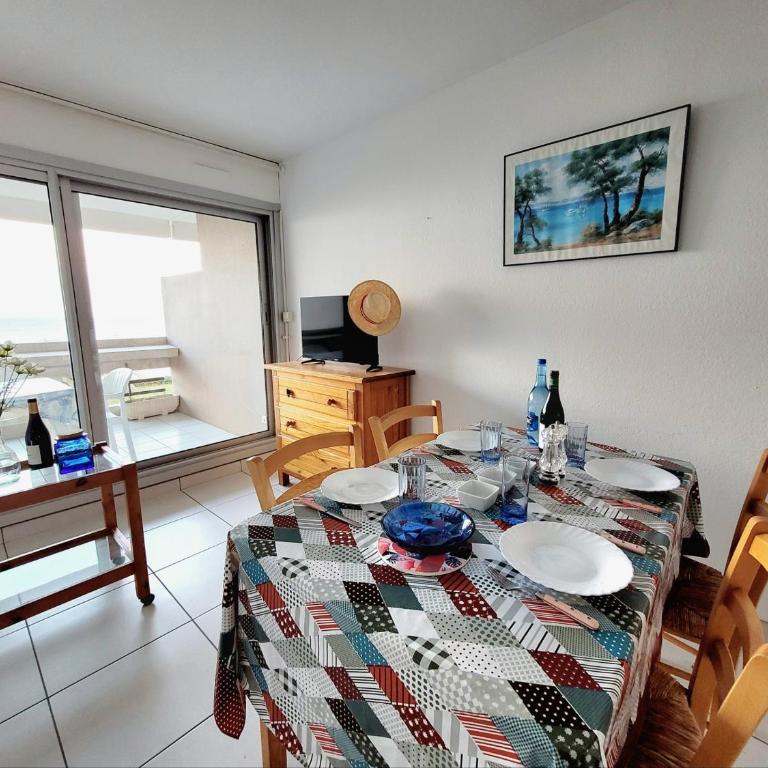 Canet Sud - T2 cabine 4/6 pers - Terrasse - Accès direct plage - FR-1-794-121 - Apartamento - 3