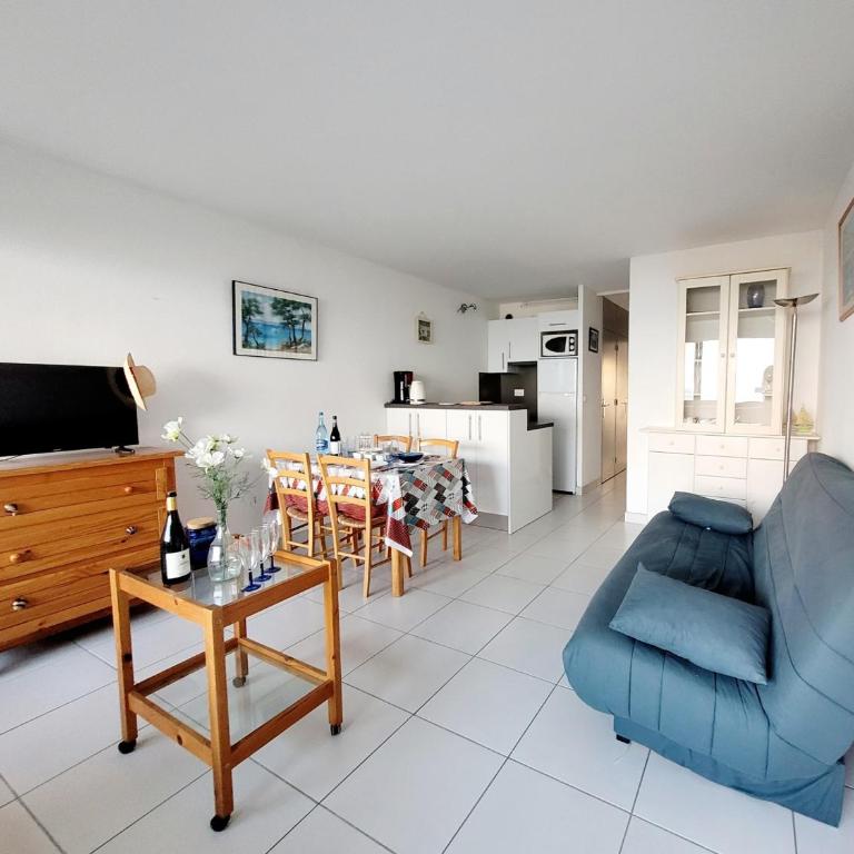Canet Sud - T2 cabine 4/6 pers - Terrasse - Accès direct plage - FR-1-794-121 - Apartamento - 4