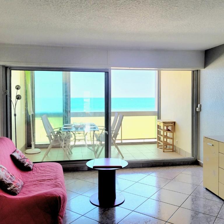 Canet-en-Roussillon - 4 pers - T2 - Clim - Loggia vue mer - Parking - FR-1-794-125 - Appartement - 7