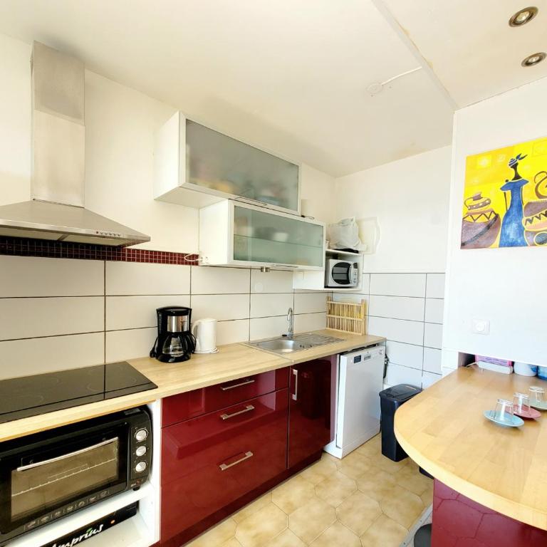 Canet-en-Roussillon - Studio 2 pers - Vue mer - Résidence calme - FR-1-794-133 - Studio - 3