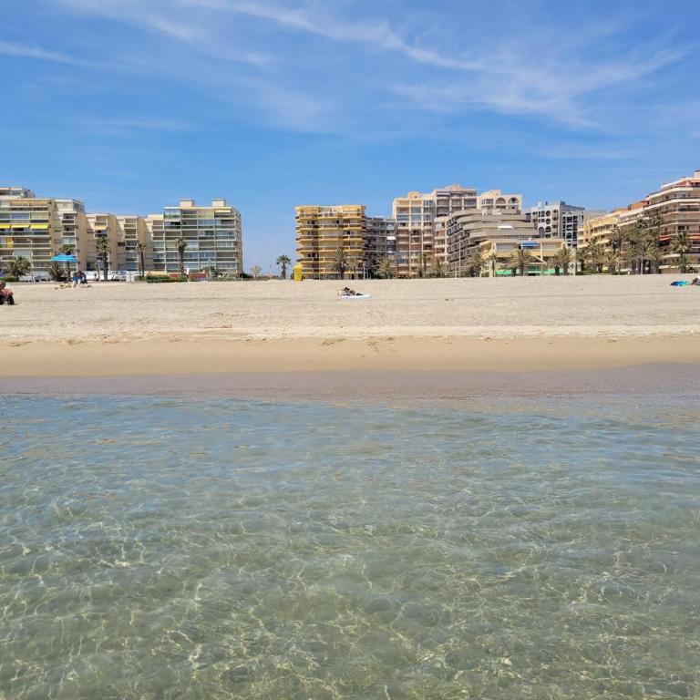 Studio cabine avec terrasse, accès direct plage, WIFI, clim, parking privé - 4 pers. - FR-1-794-149 - Monolocale - 15