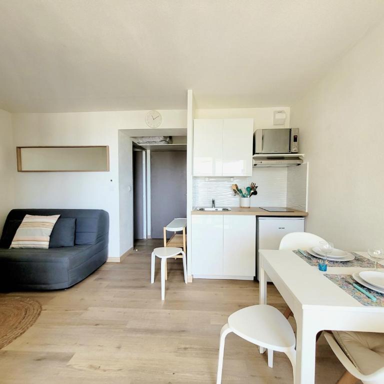 Canet-en-Roussillon T2 Moderne - Parking - Clim - 2ème étage avec ascenseur - 4 pers - FR-1-794-136 - Appartement - 5