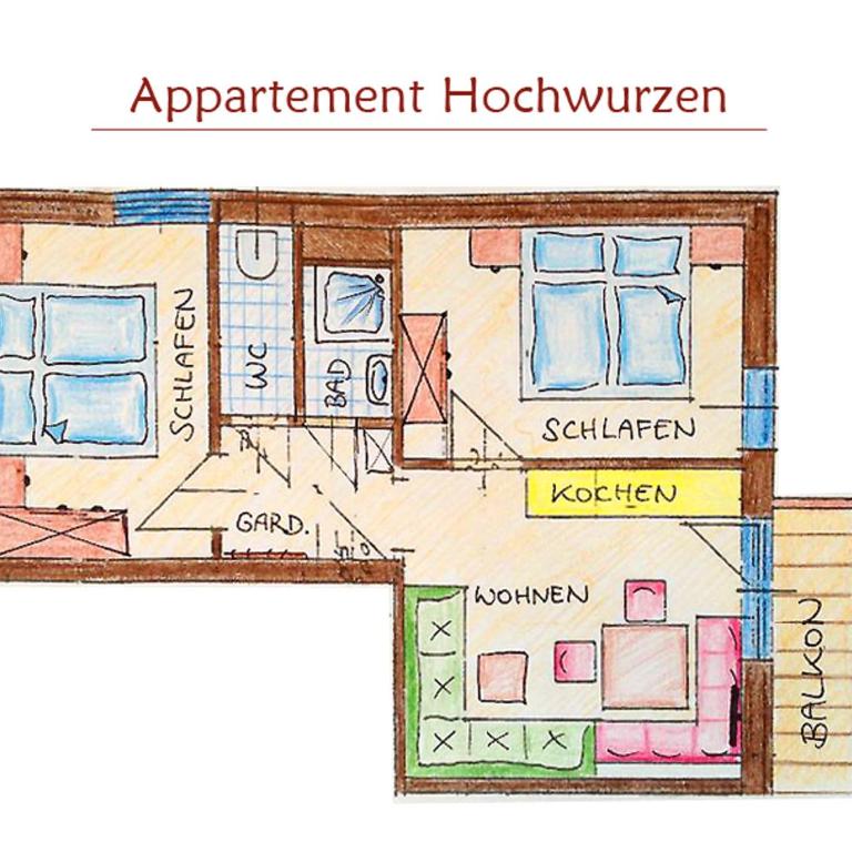 Stoanerhof - Apartment mit 2 Schlafzimmern - 1