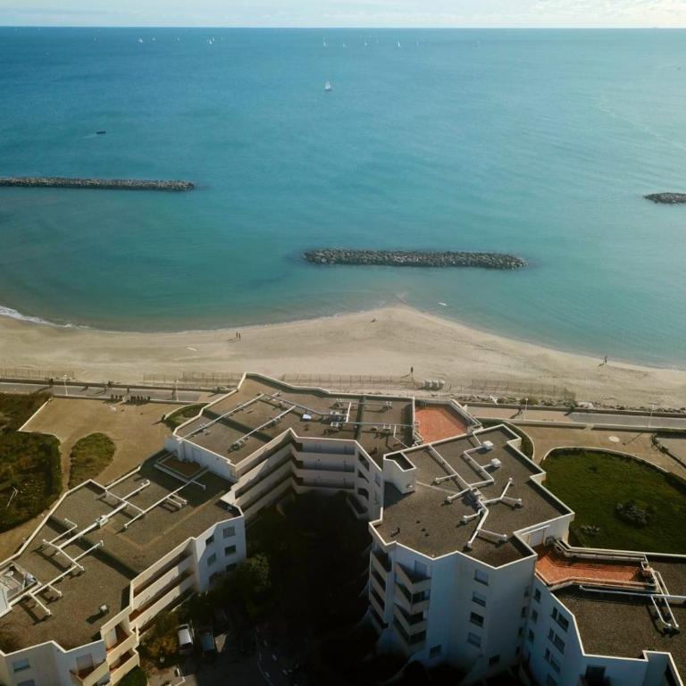 La Perle Bleue Vue sur mer-Terrasse-Parking-Plage Top ProsConciergerie Palavas-les-Flots - Appartement 1 Chambre avec Vue sur la Mer et Terrasse - 27