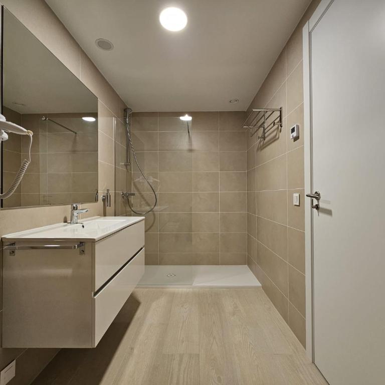 Acogedor alojamiento en Silgar Apartamento Paraisin - Apartamento de 1 dormitorio con balcón - 13