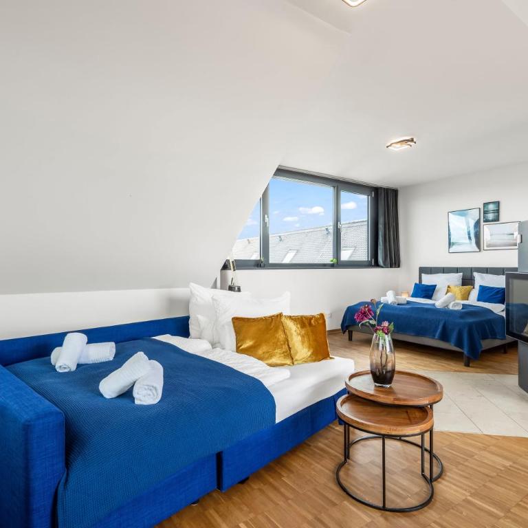 DND Design Loft I 170qm I Parken I Balkon I Workstation I Netflix I Kaffee I Waschmaschine I Trockner I Xbox I Ausblick - Apartment mit 3 Schlafzimmern - 20