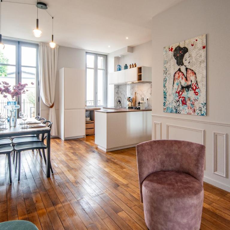Le Jardin De Guilbaud - Hypercentre - Netflix - One-Bedroom Apartment with Garden - 15