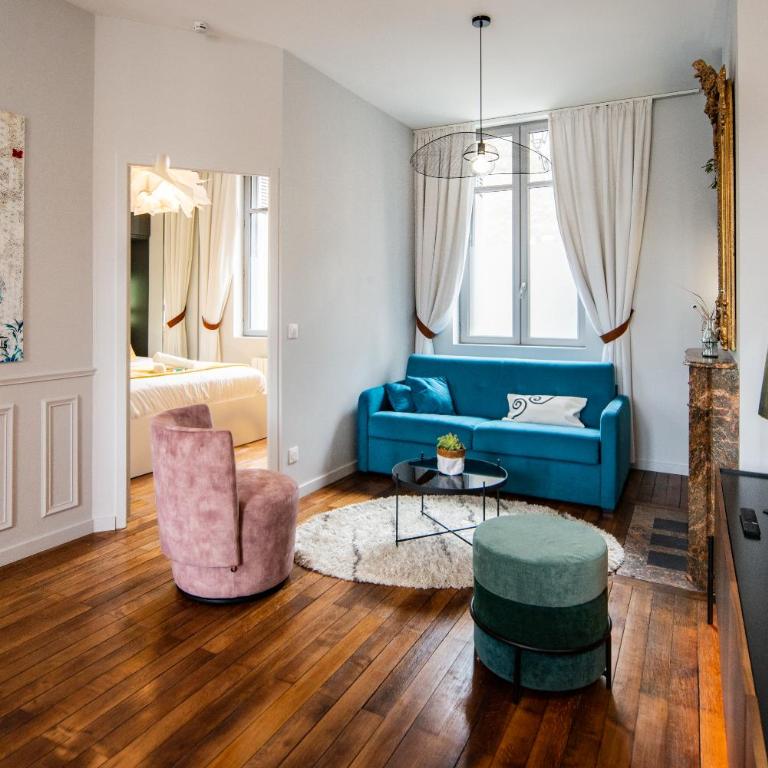Le Jardin De Guilbaud - Hypercentre - Netflix - One-Bedroom Apartment with Garden - 9