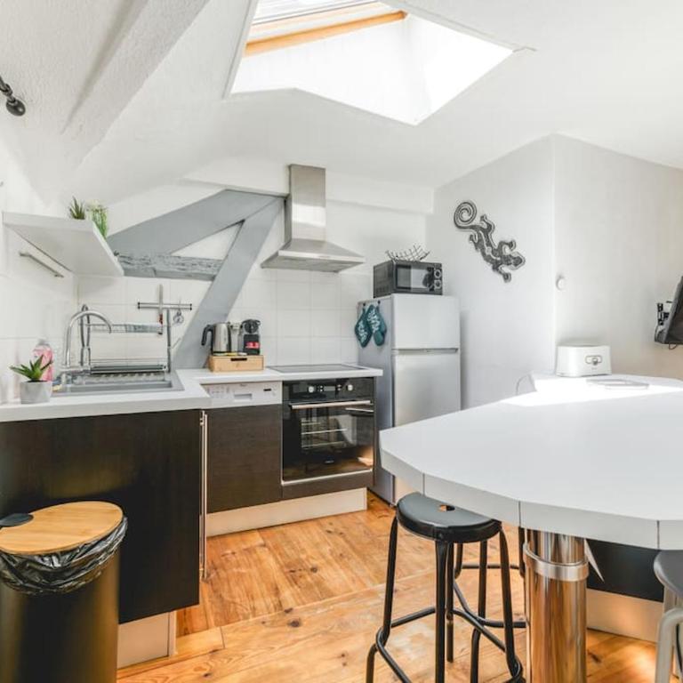 La Salamandre, 40 m2,Clim, 1 chambre, gare - Apartamento de 1 dormitorio - 4