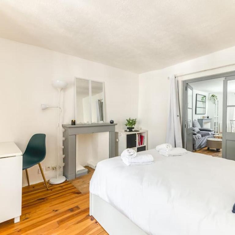 La Salamandre, 40 m2,Clim, 1 chambre, gare - Apartamento de 1 dormitorio - 17