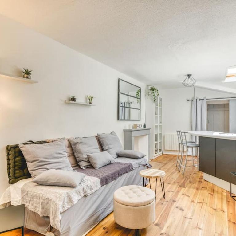 La Salamandre, 40 m2,Clim, 1 chambre, gare - Apartamento de 1 dormitorio - 5
