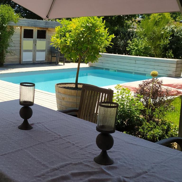 Maison avec piscine chauffée entre océan et bassin - Villa - 22