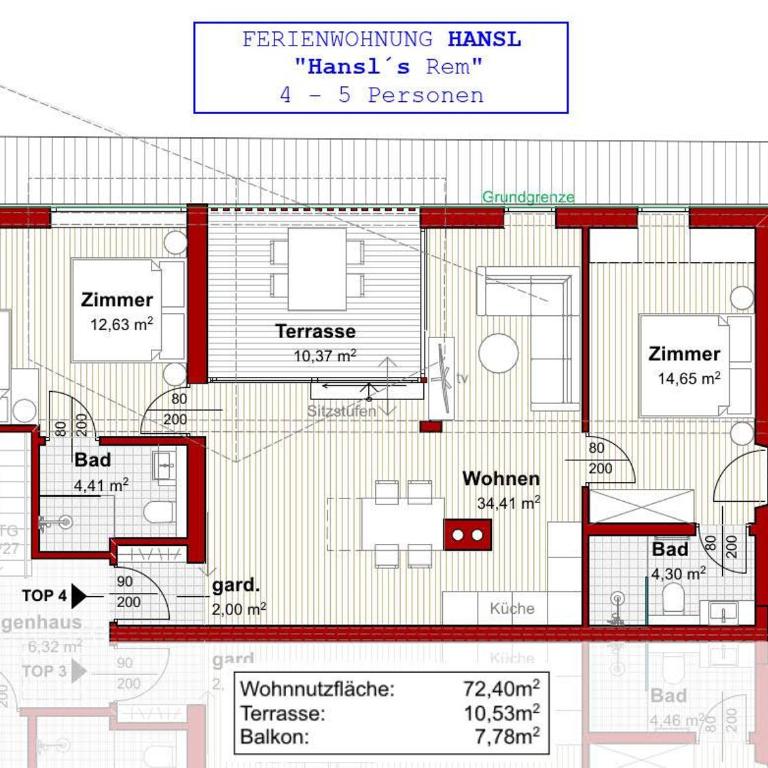 Fritzenhof - Apartamento de 2 dormitorios con ducha - 2